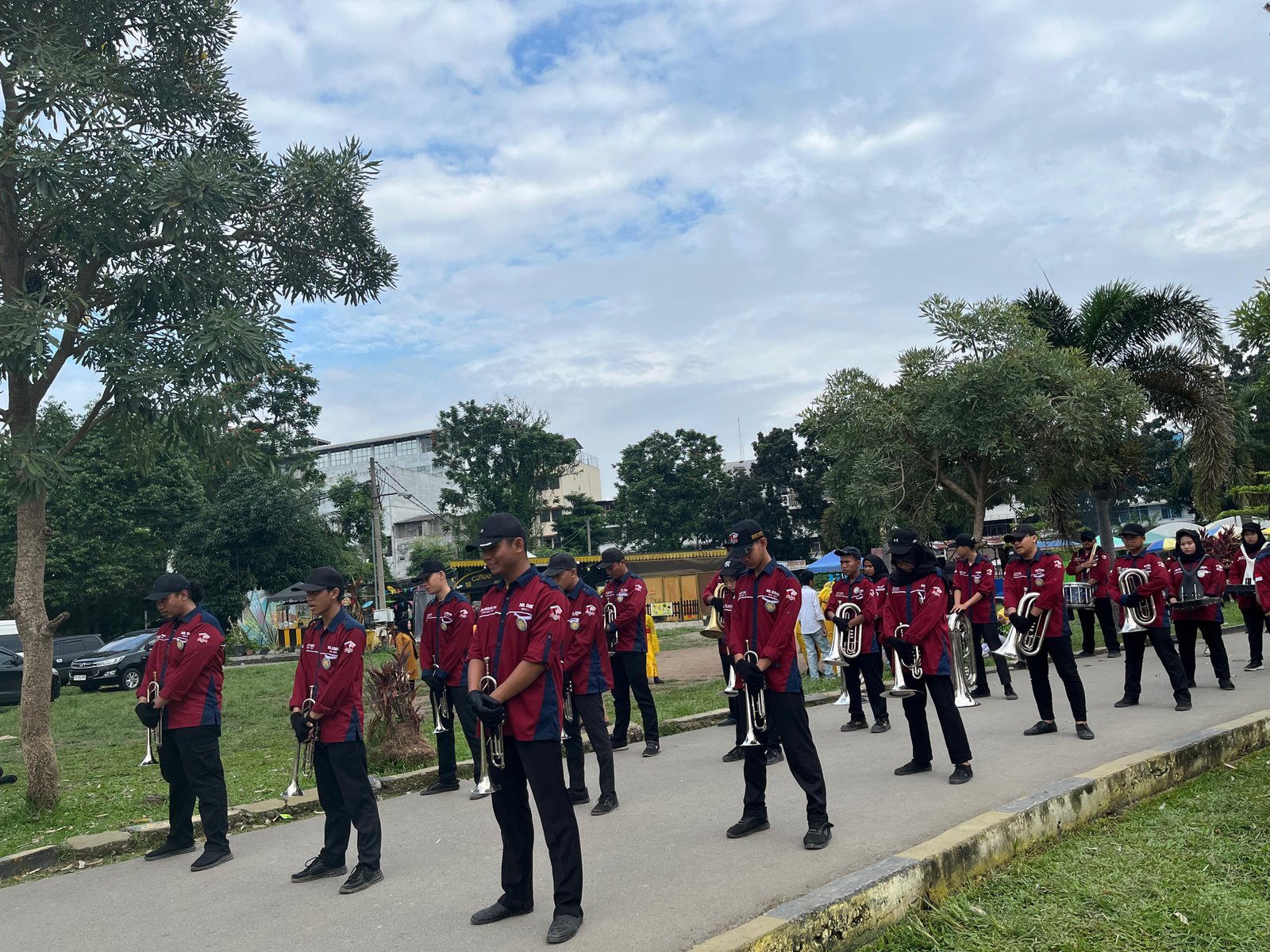 Ekskul Drumband SMK Multi Karya Raih Prestasi di Kejuaraan Marching Band Piala Sultan Deli